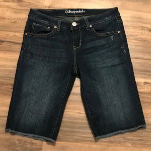 Bermuda Style Jean Shorts